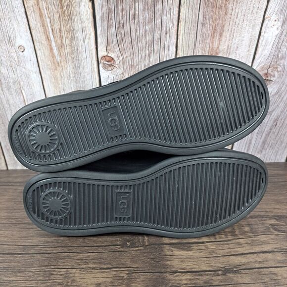 UGG Neutra Graffiti Pop Platform Slip On Sneaker Women's Sz 10 Black White (VGC) - Picture 8 of 9